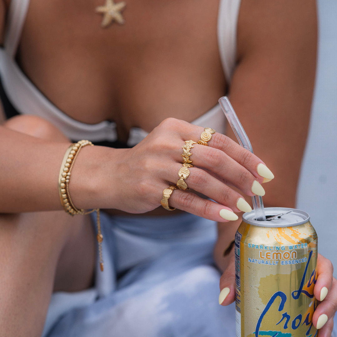 Mar de Oro Ring Set