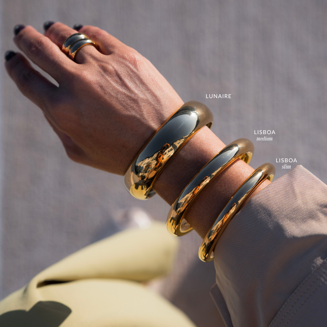 The Lisboa Bangle | Slim Edition (.80cm profile)