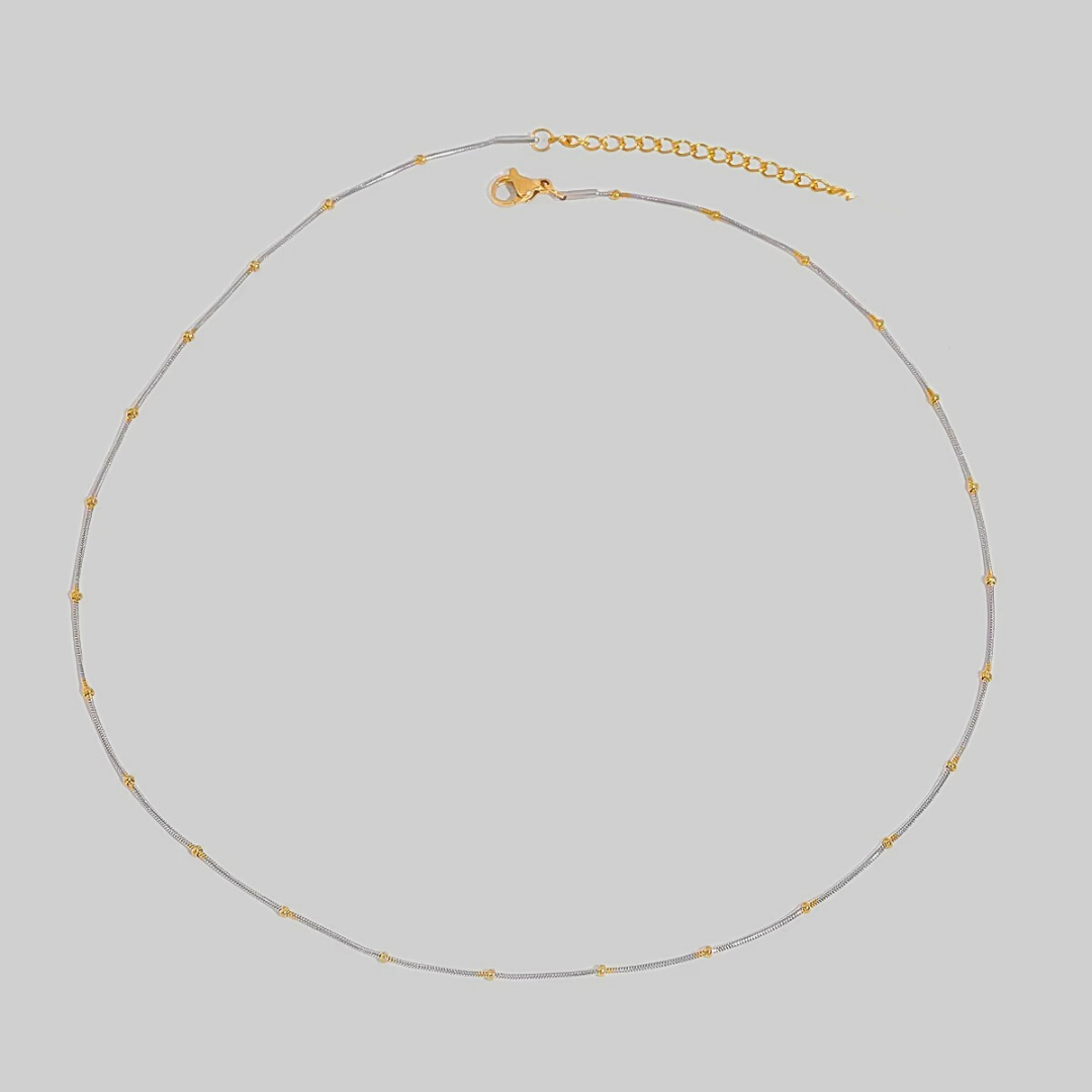 Sabina Snake Chain Necklace | Mixed Hue