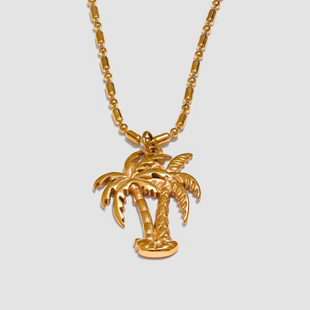 Still Standing Palm Necklace