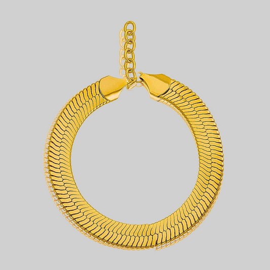 Heather 8mm Herringbone Bracelet