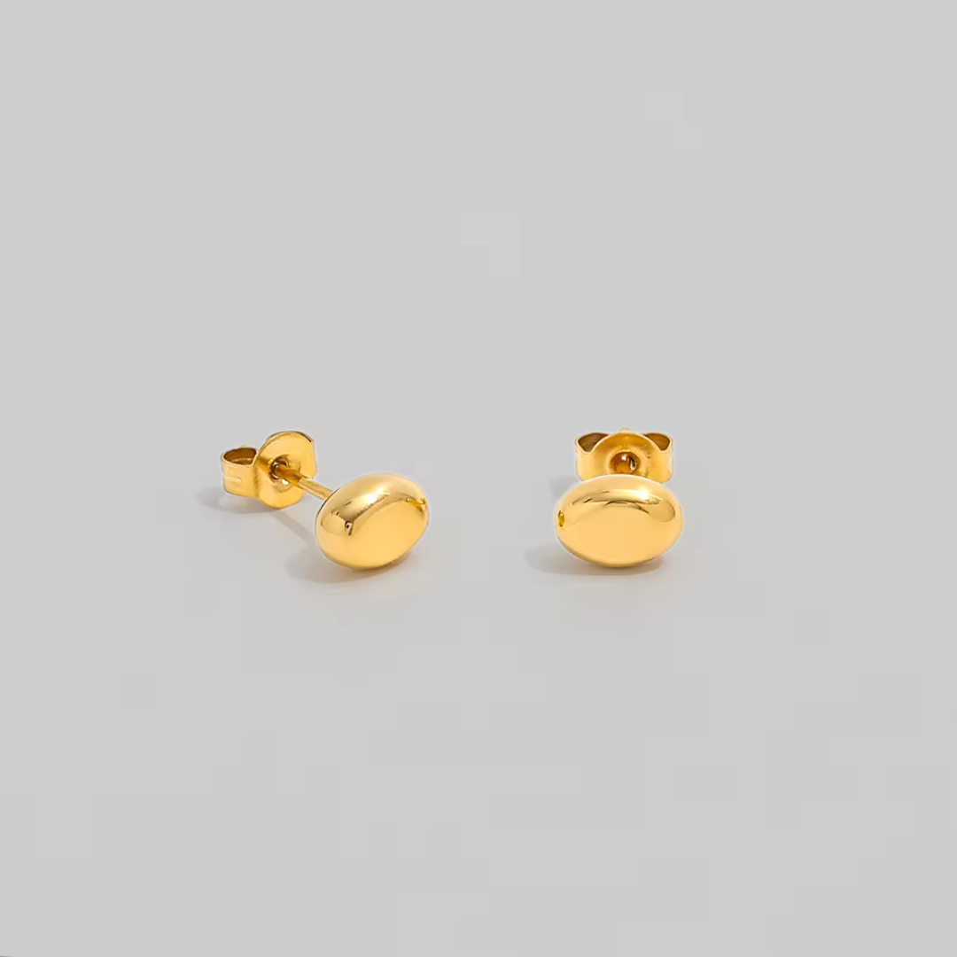Steph Pebble Stud Earrings