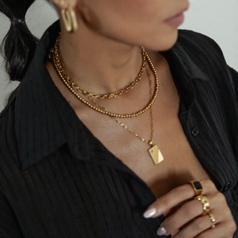 Meredith Beaded Necklace