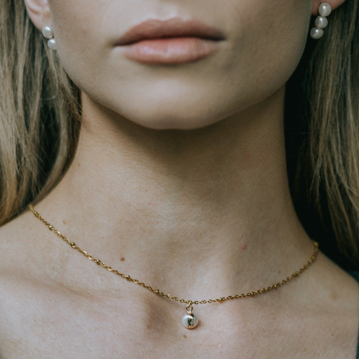 Blanca Pearl Pendant Necklace