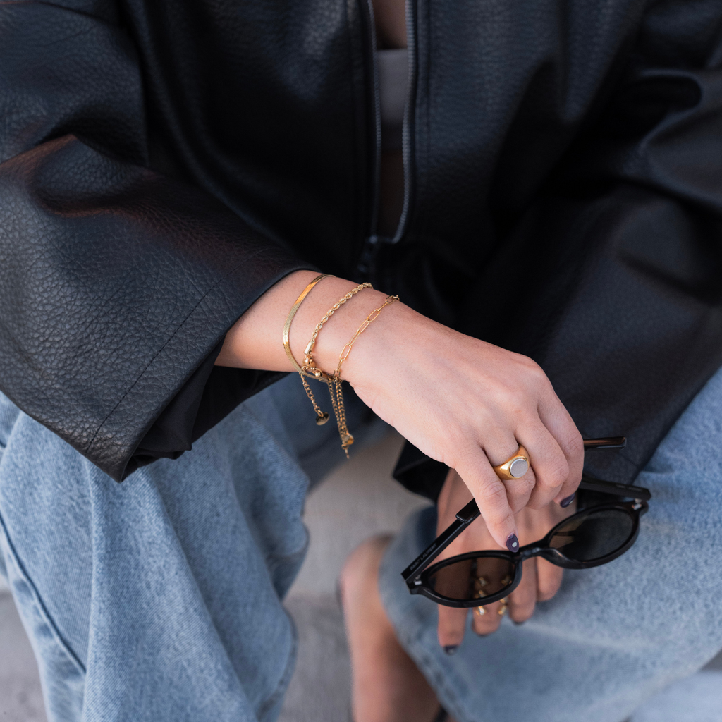 The Everyday Bracelet Set | Gold