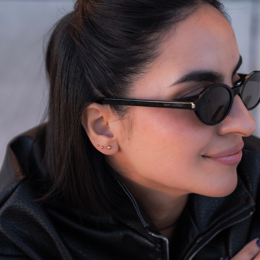 Trio Sphere Earrings Set | Gold | 6 pieces