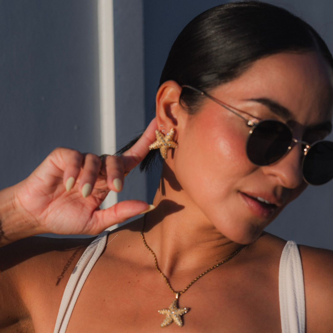 La Estrella Necklace | Gold Hue