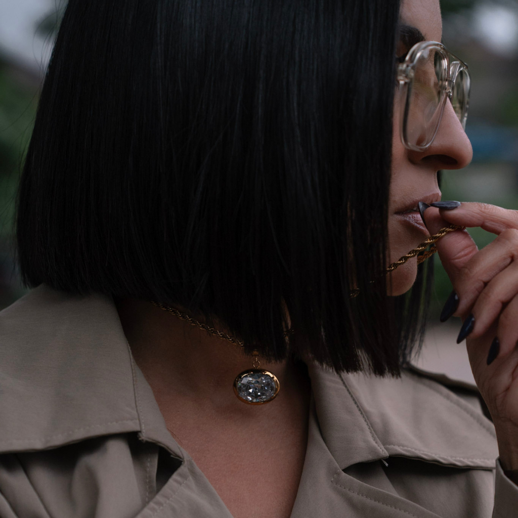 HER Necklace | Gold Hue