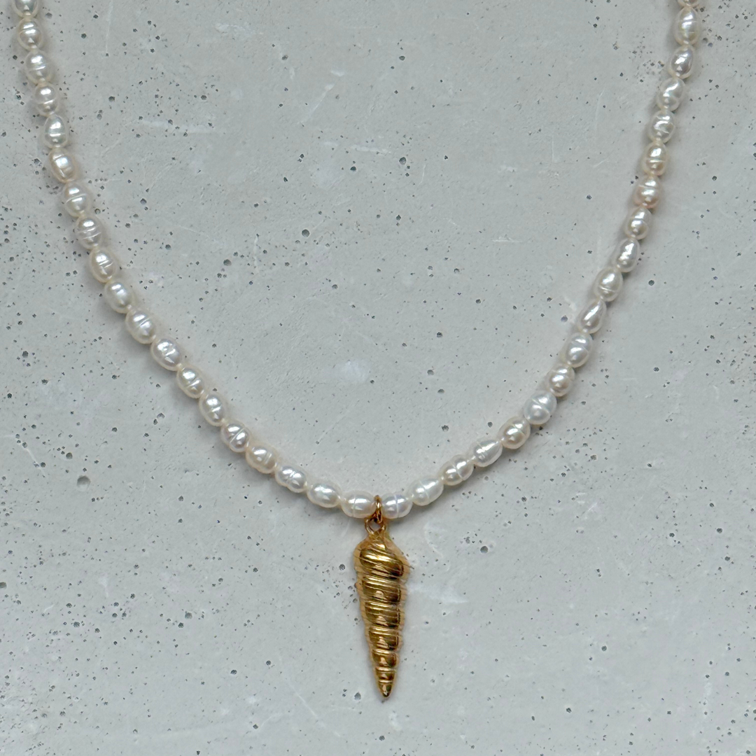 Sea Shell Charm | Gold Hue
