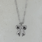 Custom Pendant Necklace | Silver Hue