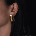 Dorothy Polished Earrings | Gold