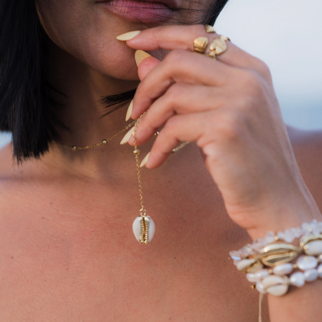 Coralina Lariat Necklace