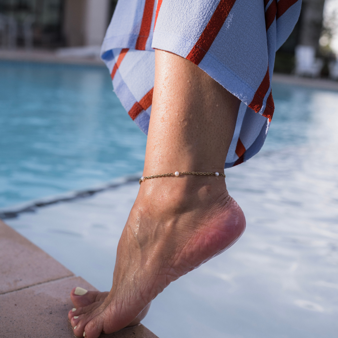 Grace Pearl Anklet