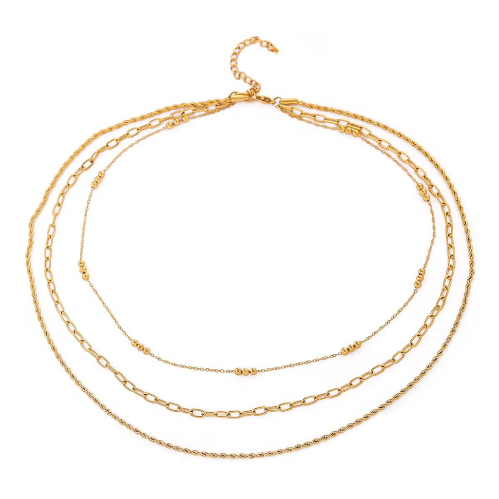 The Triple Icon Layered Necklace