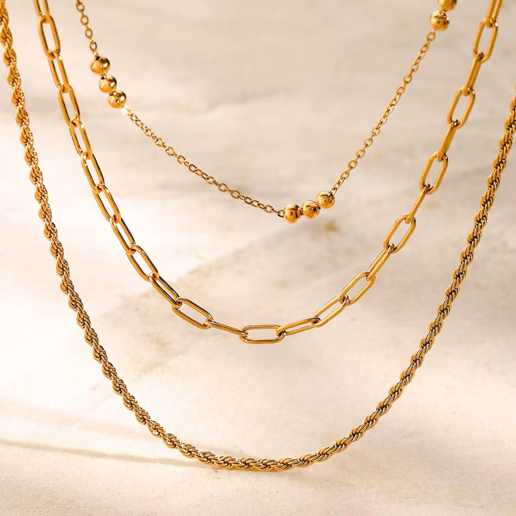 The Triple Icon Layered Necklace