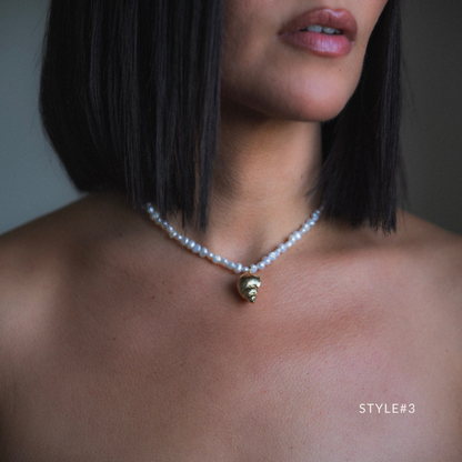 The Golden Hour Pearl Necklace - Limited Edition