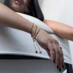 The Edge Trio Bracelet Set | Silver