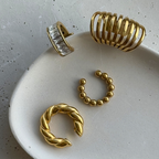 Leah Large Beaded Cuff Earring