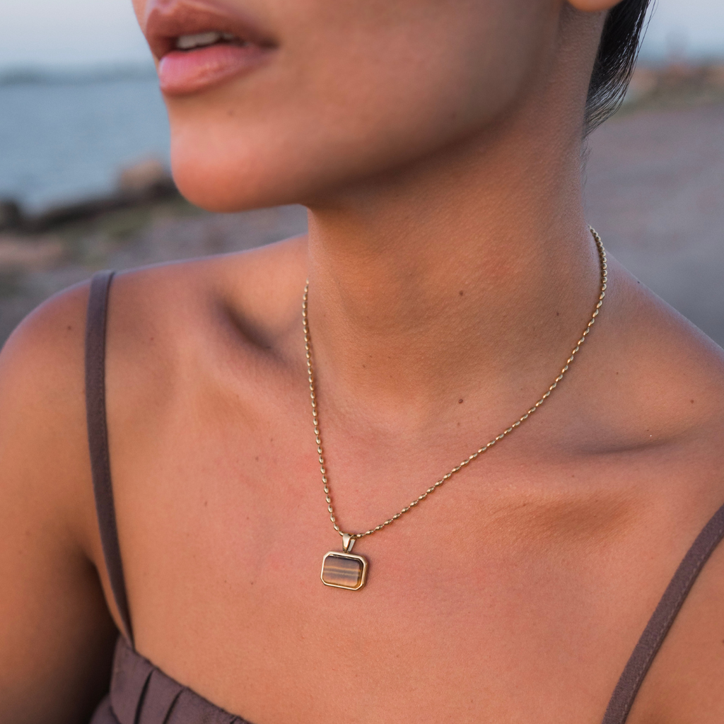The Relic Necklace | Tiger Eye