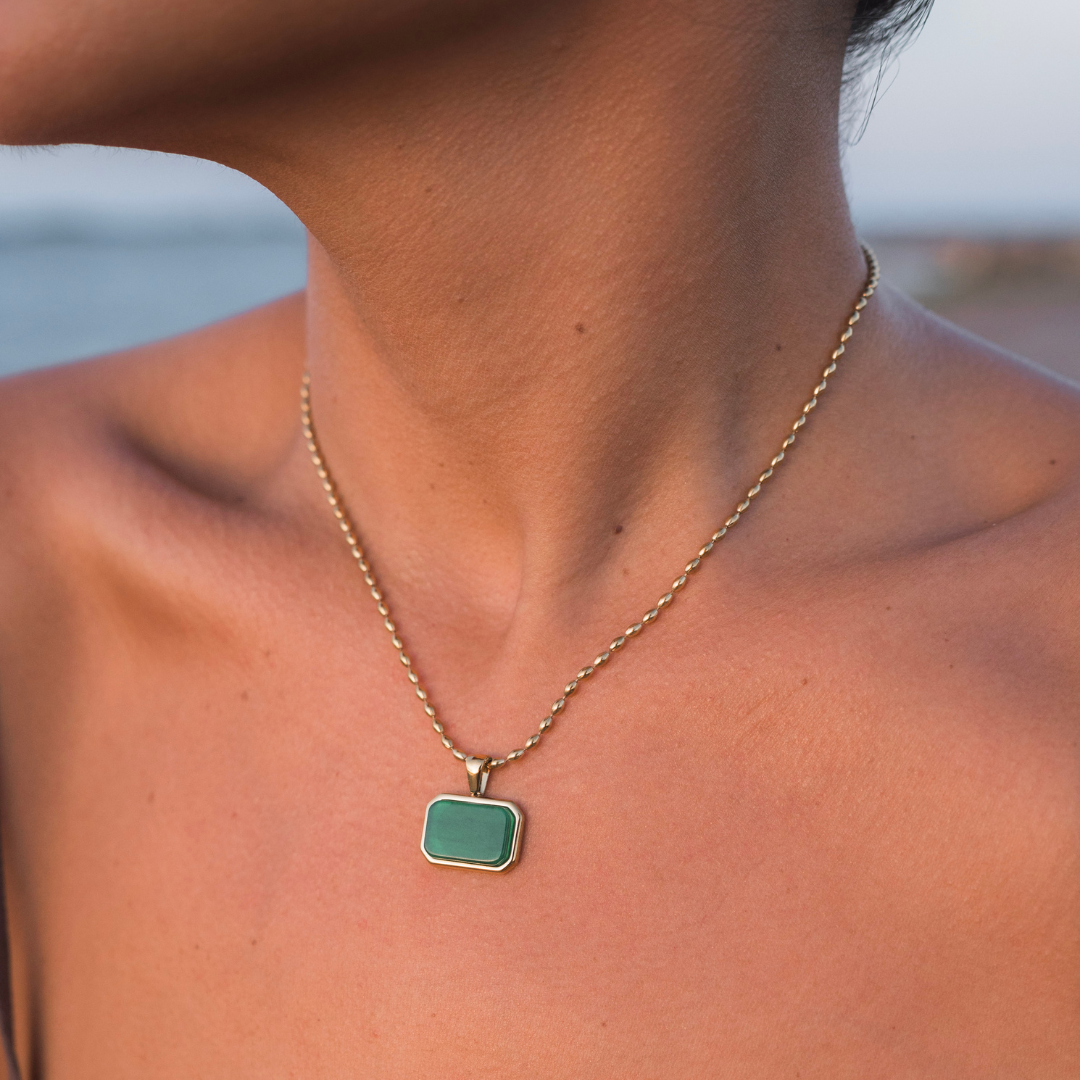 The Relic Necklace | Green Aventurine
