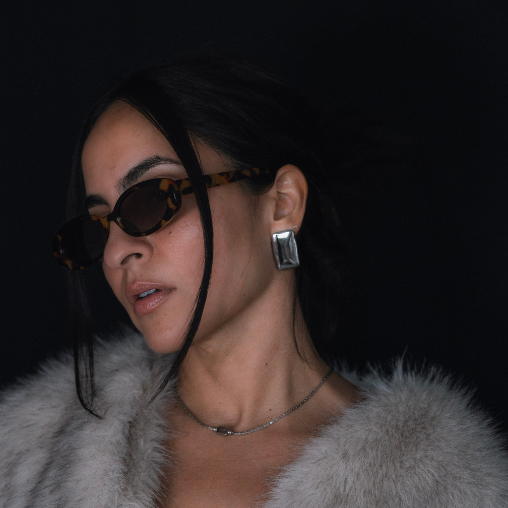 Dorothy Polished Earrings | Silver