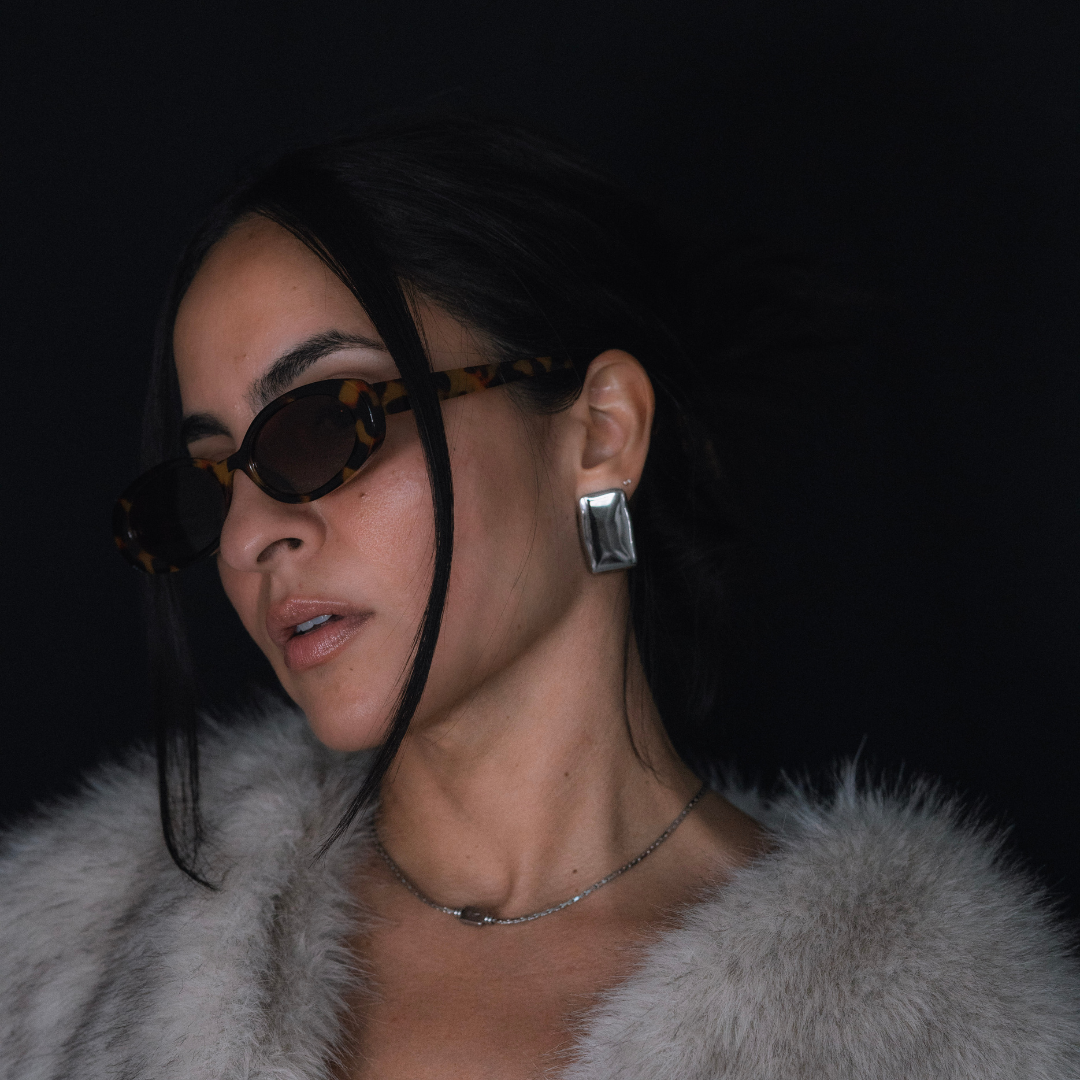 Dorothy Polished Earrings | Silver