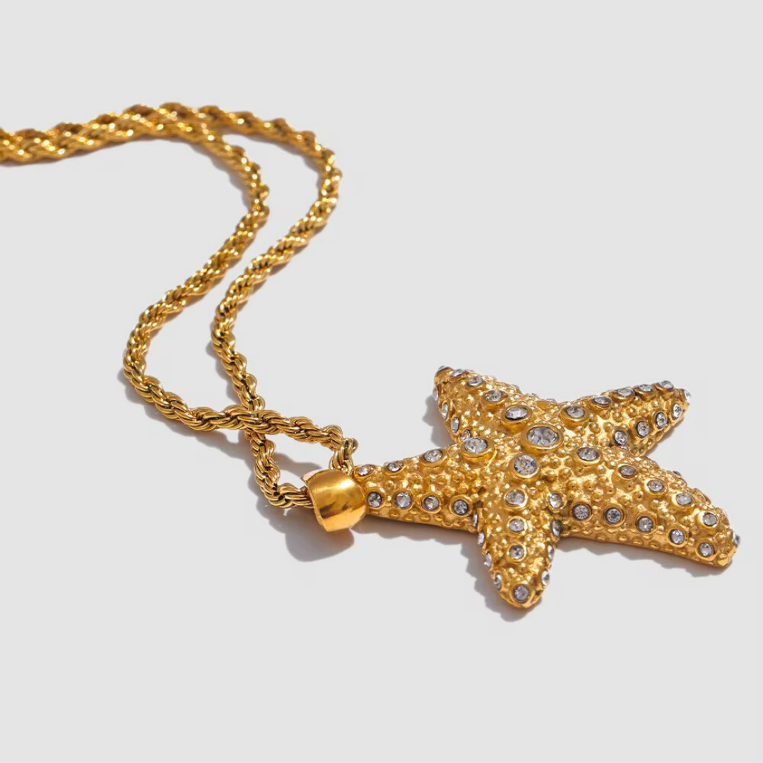 La Estrella Necklace | Gold Hue