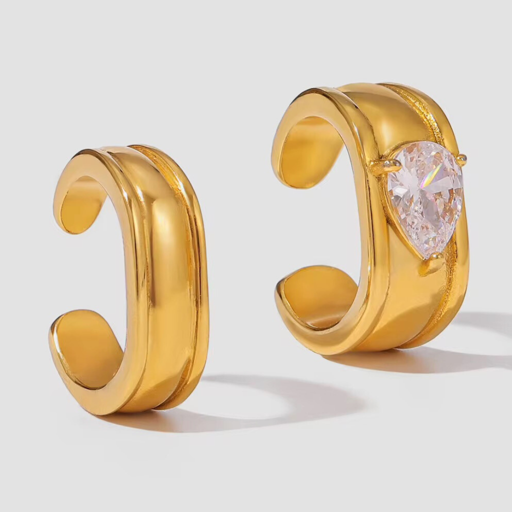 The Sculptural Ear Cuff Set