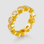 The Facet Eternity Band | Round