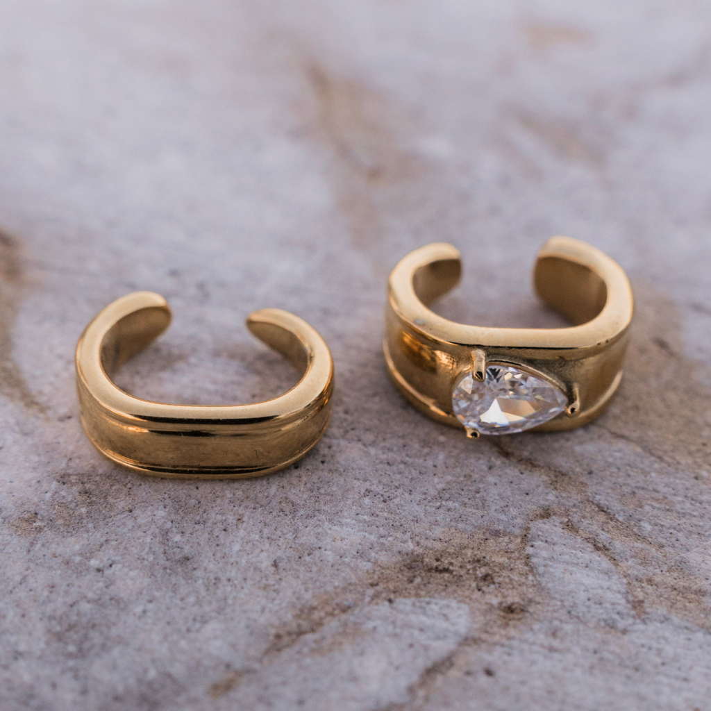 The Sculptural Ear Cuff Set