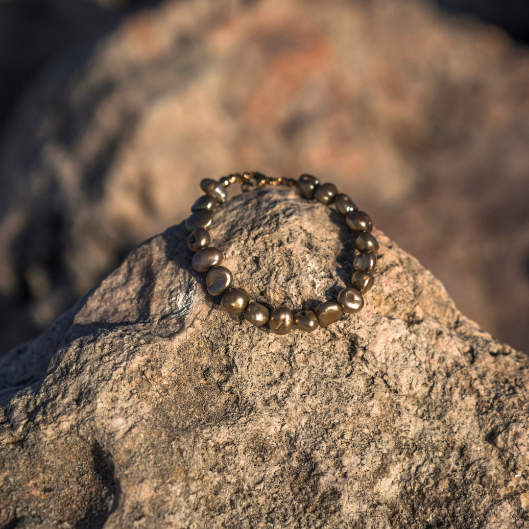 Verdant Freshwater Pearl Bracelet