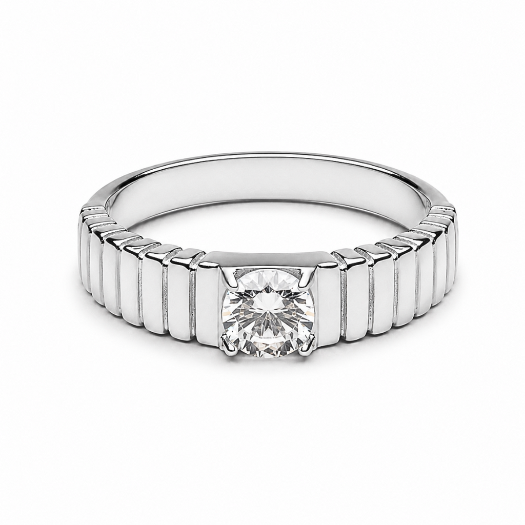 The Interval Ring | Silver Hue