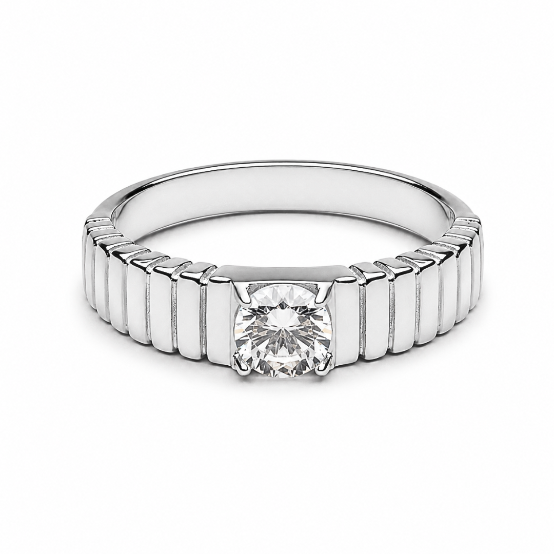 The Interval Ring | Silver Hue