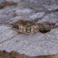 The Facet Eternity Band | Baguette