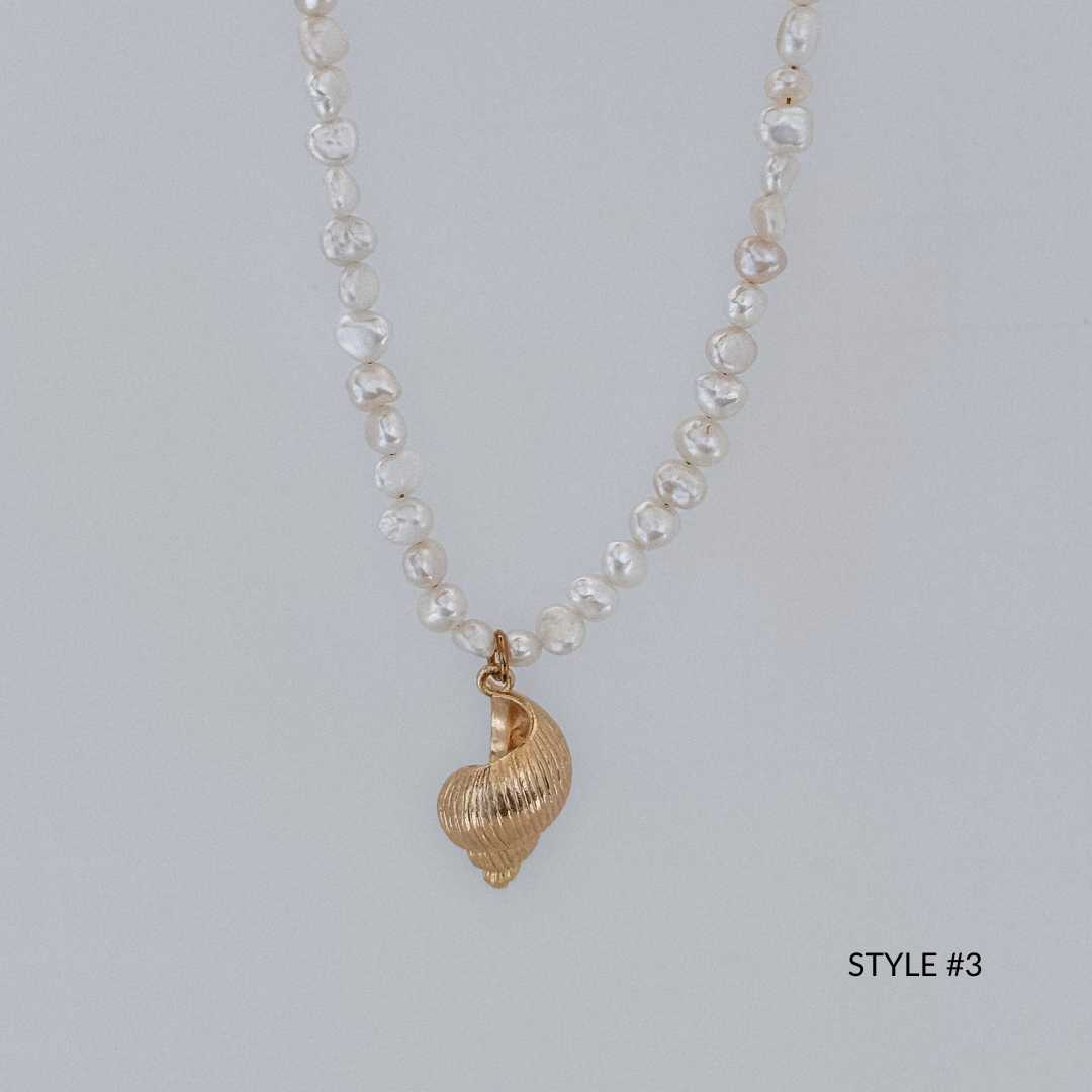 The Golden Hour Pearl Necklace - Limited Edition