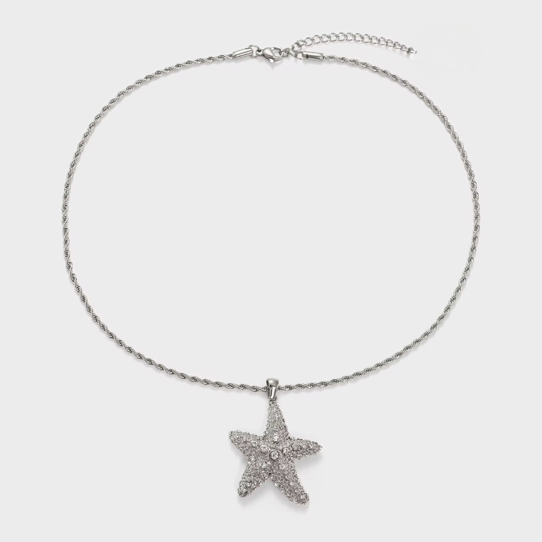 La Estrella Necklace | Silver Hue