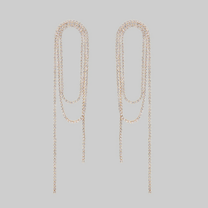 Cullinan Long CZ Earrings