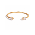 Pear Twist Bangle