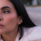 The Pavé Wave Ear Cuff