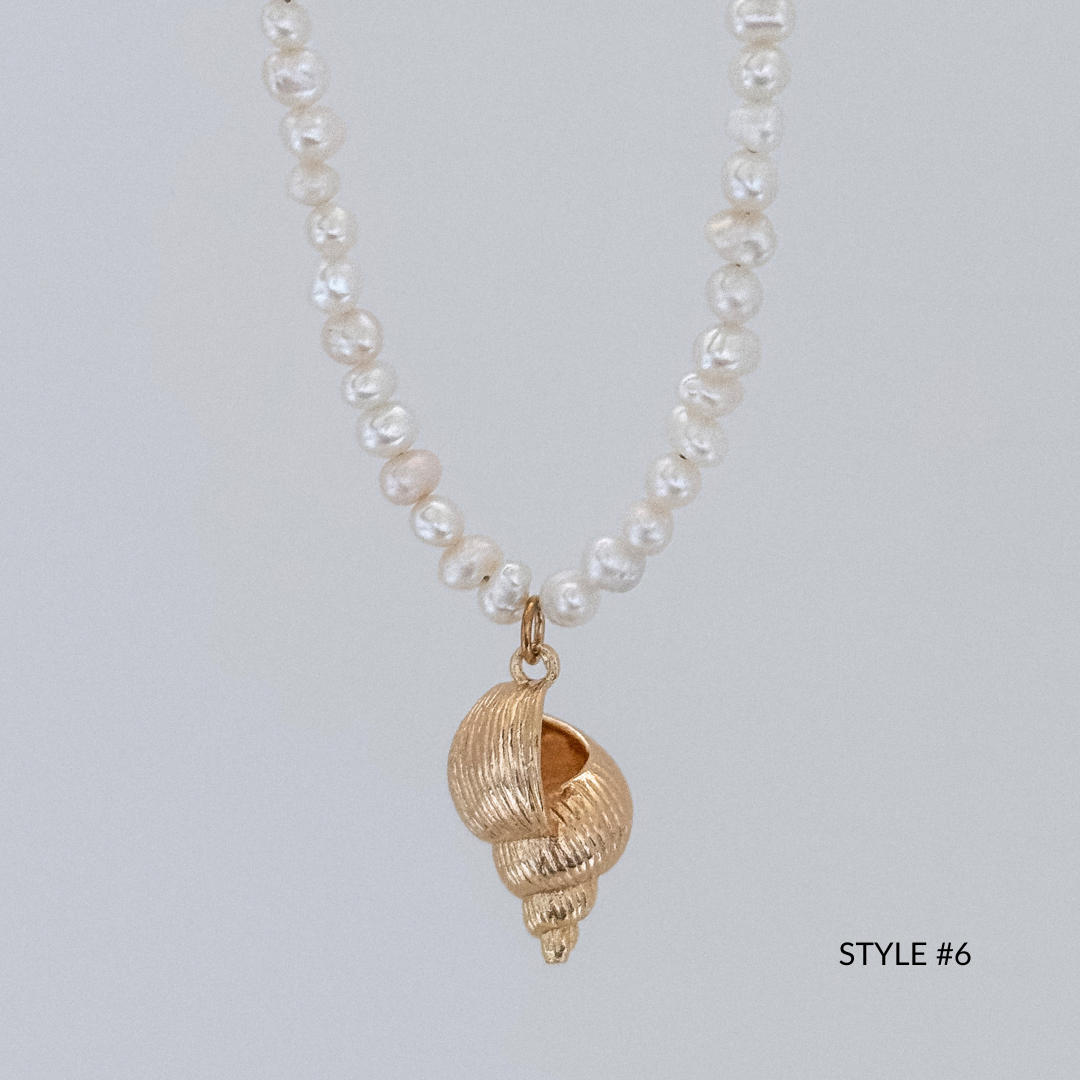 The Golden Hour Pearl Necklace - Limited Edition