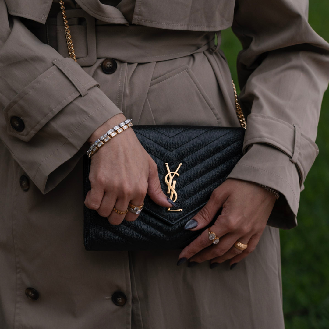The Defined Tennis Bracelet | Gold