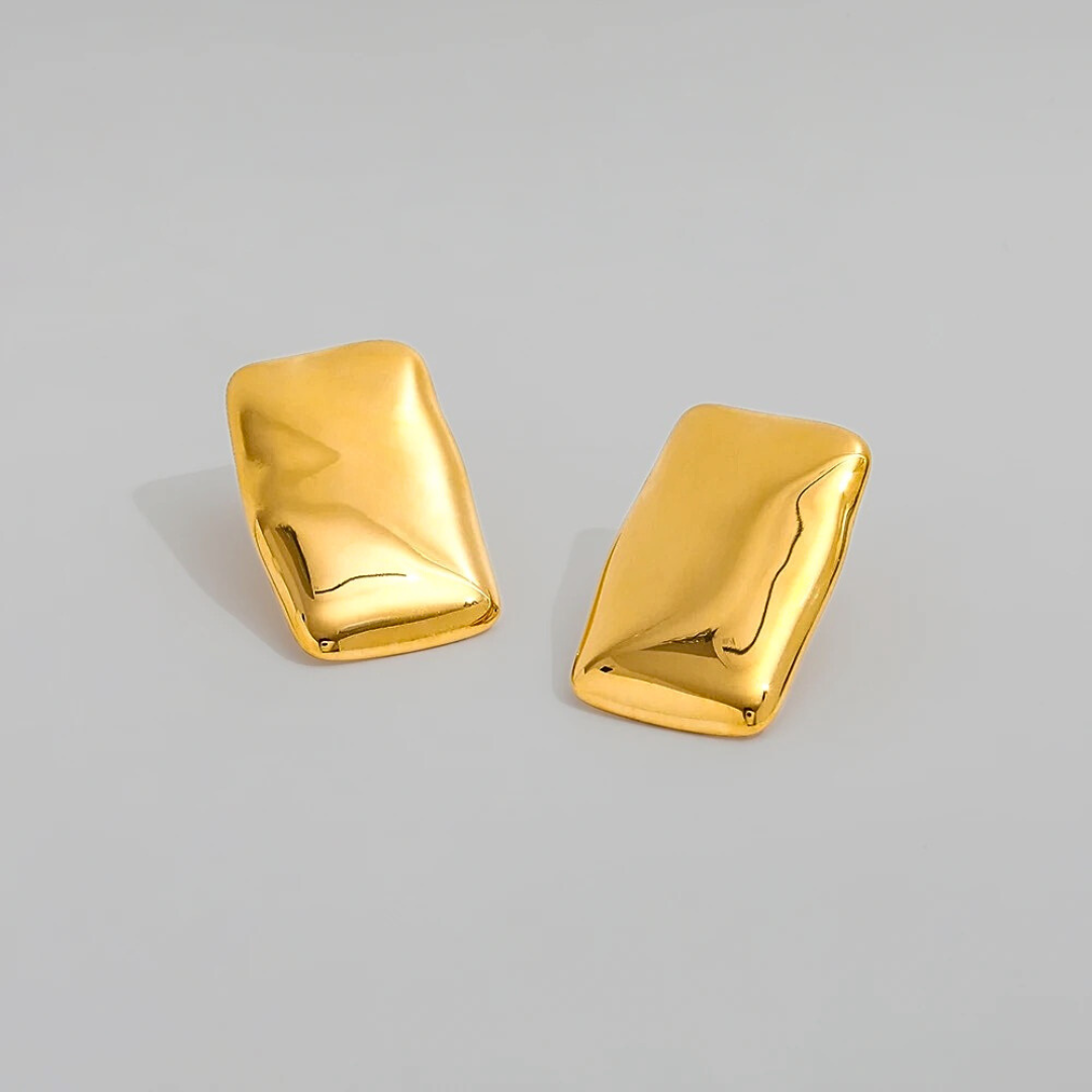Dorothy Polished Earrings | Gold