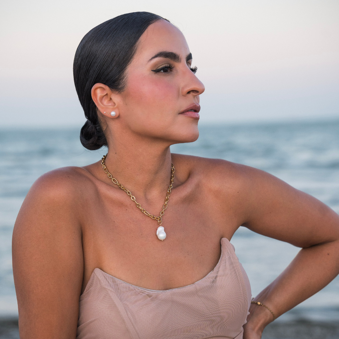 Lustre Baroque Pearl Necklace