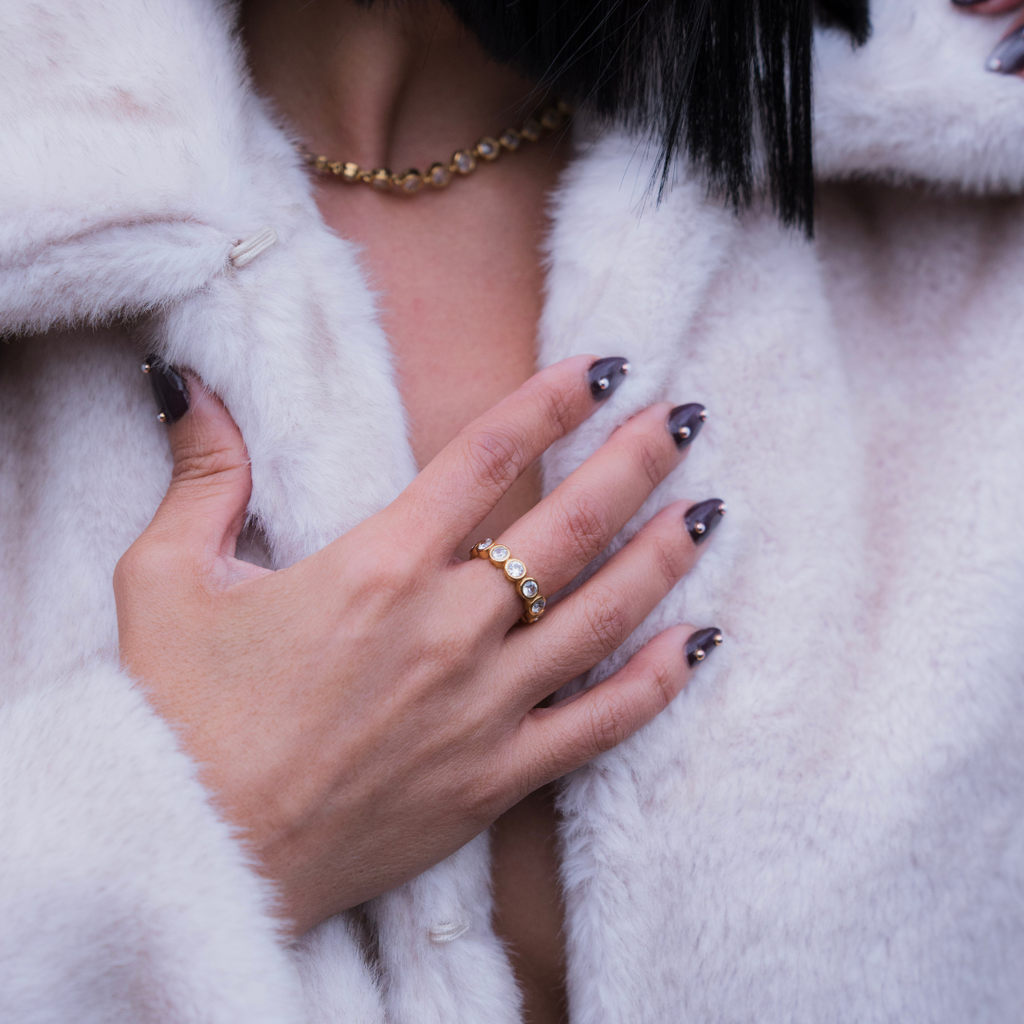 The Facet Eternity Band | Round