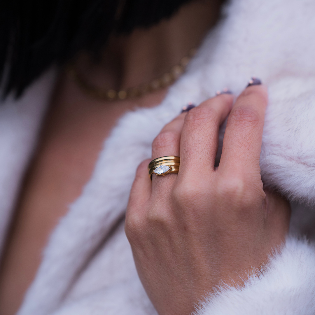 The Marquise Band Ring