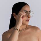 Marquise Open Cuff | Silver