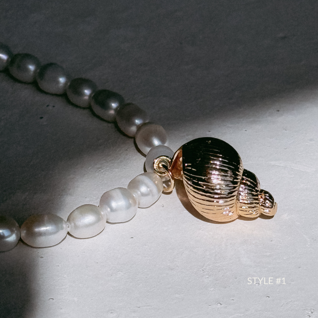 The Golden Hour Pearl Necklace - Limited Edition