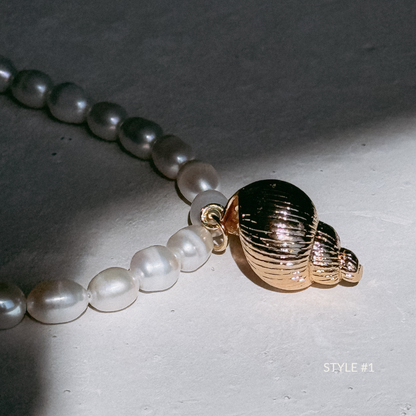 The Golden Hour Pearl Necklace - Limited Edition