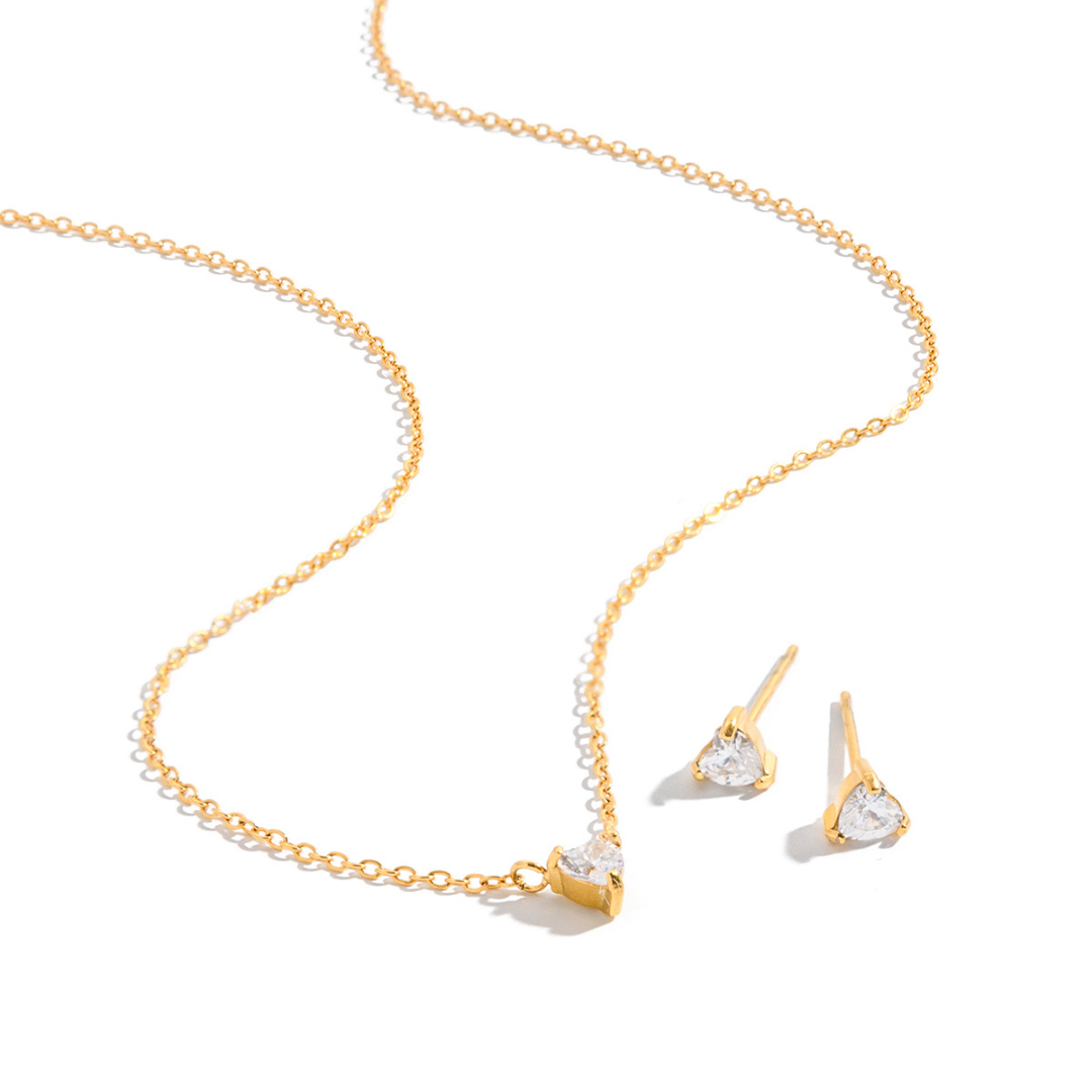 The Heartlight Necklace & Earring Set