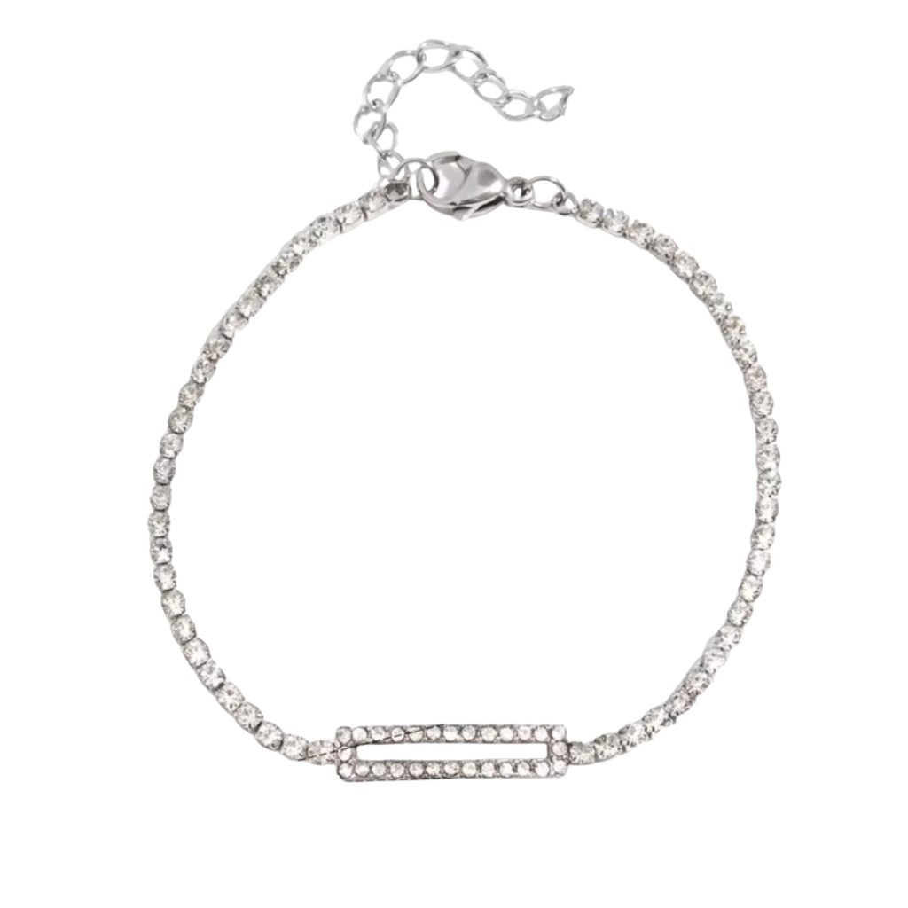 The Lumière Tennis Bracelet | Silver